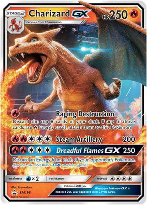 Charizard GX - SM195 - Ultra Rare Promo-Cherry Collectables