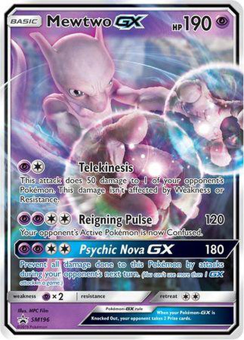 Mewtwo GX - SM196 - Promo-Cherry Collectables