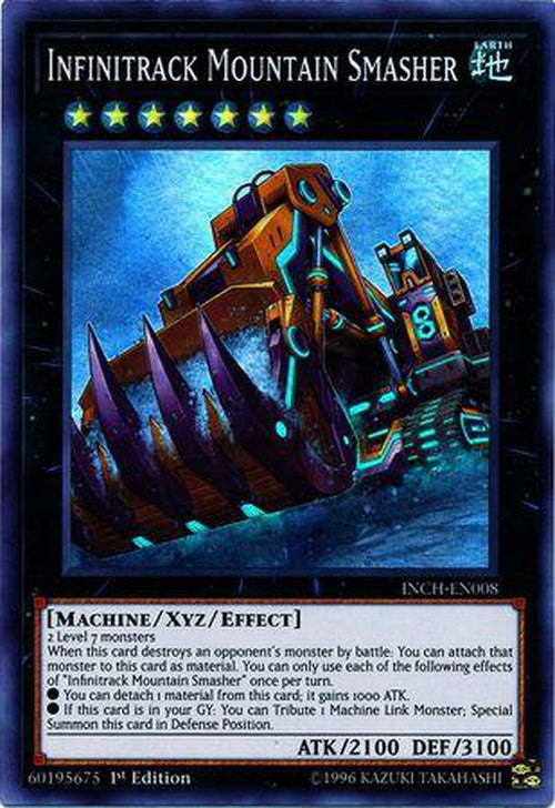 Infinitrack Mountain Smasher - INCH-EN008 - Super Rare 1st Edition-Cherry Collectables