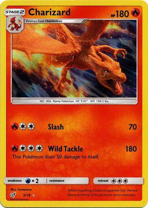 Charizard - 5/18 - Holo Rare - Detective Pikachu-Cherry Collectables