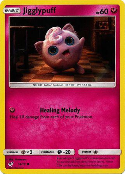 Jigglypuff - 14/18 - Common-Cherry Collectables