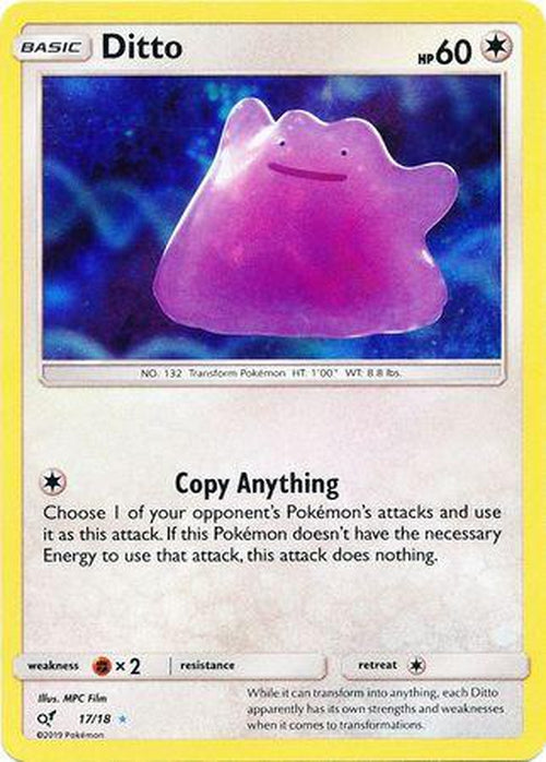 Ditto - 17/18 - Holo Rare-Cherry Collectables