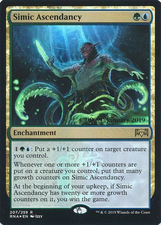 Simic Ascendancy 207/259 - RNA Prerelease Foil Promo - Ravnica Allegiance