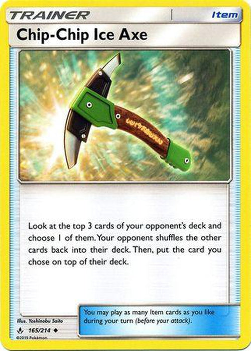 Chip-Chip Ice Axe - 165/214 - Uncommon - Unbroken Bonds-Cherry Collectables