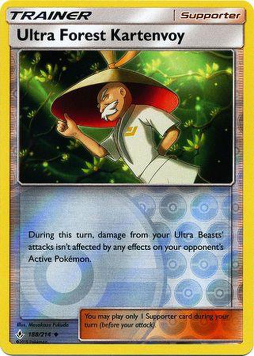 Ultra Forest Kartenvoy - 188/214 - Uncommon Reverse Holo Unbroken Bonds-Cherry Collectables