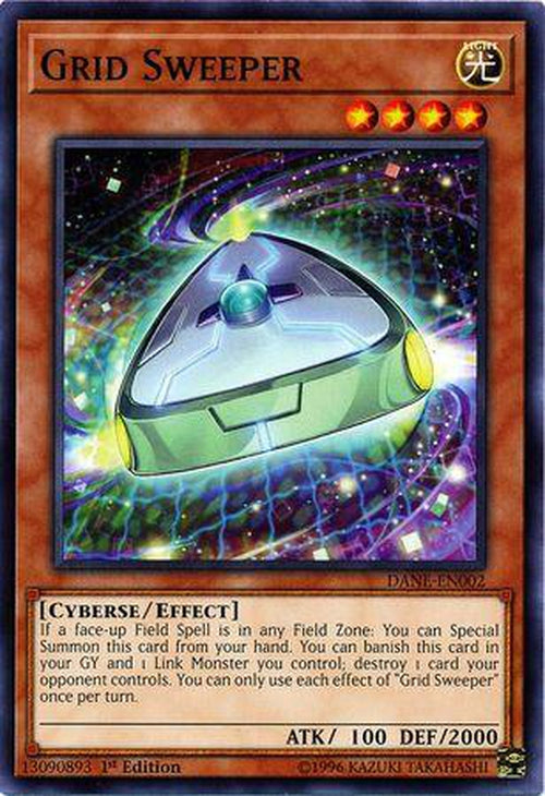 Grid Sweeper - DANE-EN002 - Common 1st Edition-Cherry Collectables