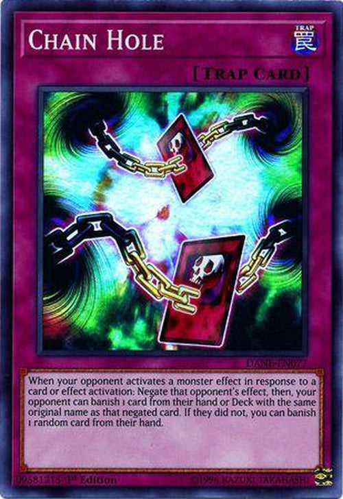 Chain Hole - DANE-EN077 - Super Rare 1st Edition-Cherry Collectables