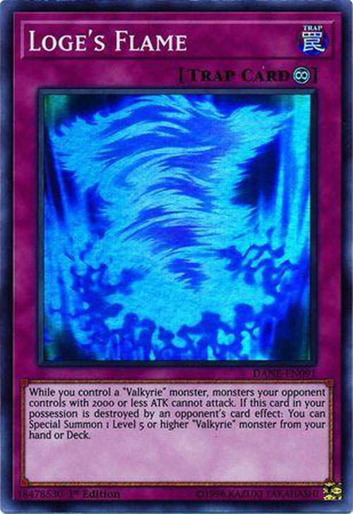 Loge`s Flame - DANE-EN091 - Super Rare 1st Edition-Cherry Collectables