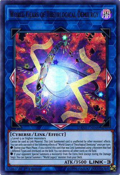 World Gears of Theurlogical Demiurgy - DANE-EN048 - Ultra Rare 1st Edition-Cherry Collectables