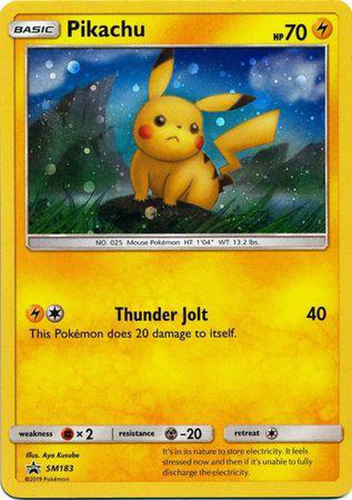Pikachu - SM183 - Holo Promo-Cherry Collectables