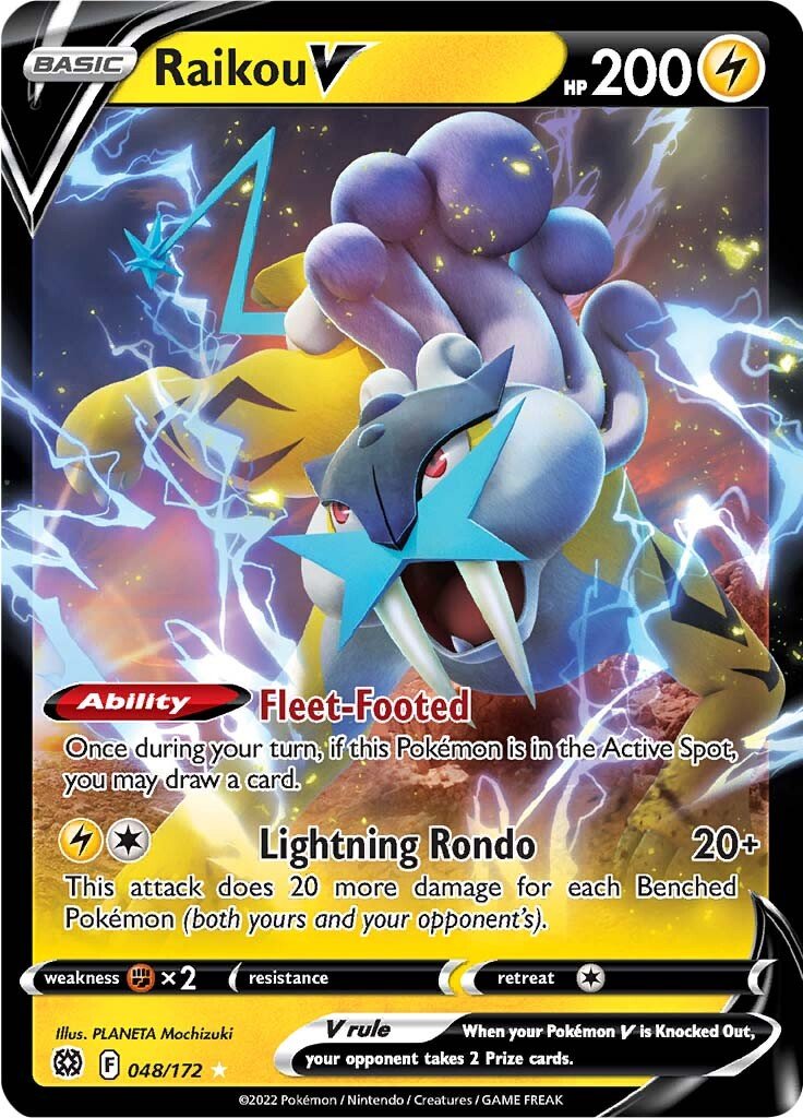 Raikou V - 48/172 - Ultra Rare