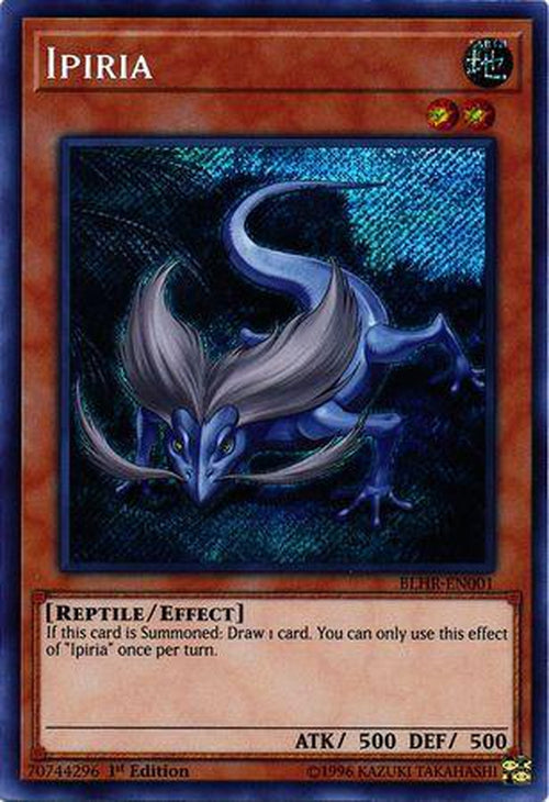 Ipiria - BLHR-EN001 - Secret Rare 1st Edition-Cherry Collectables