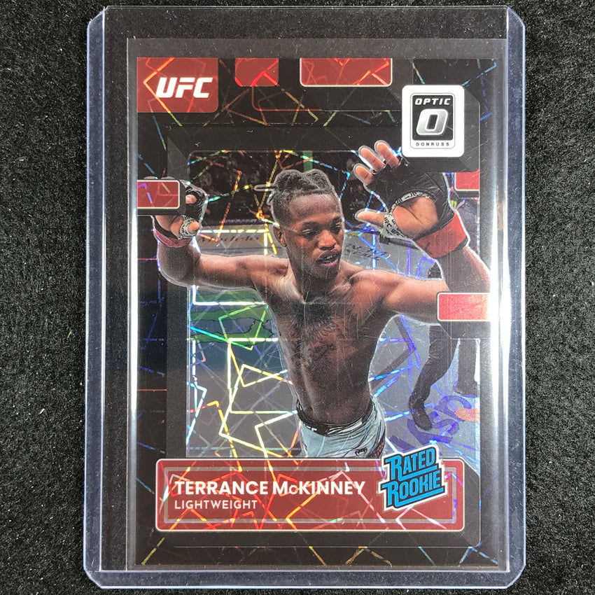 2023 Donruss Optic Terrance Mckinney Rated Rookie Black Velocity 17/39