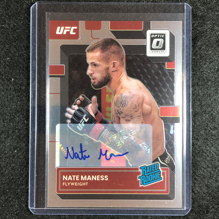 2023 Donruss Optic NATE MANESS Rated Rookie Auto Base #113