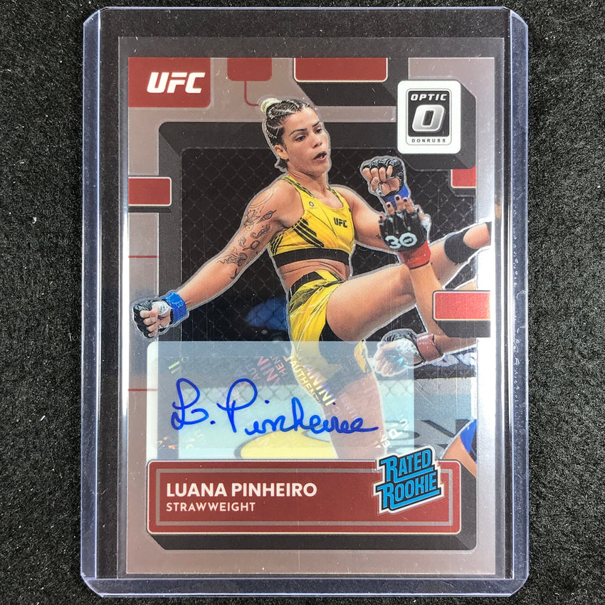 2023 Donruss Optic LUANA PINHEIRO Rated Rookie Auto Base #119