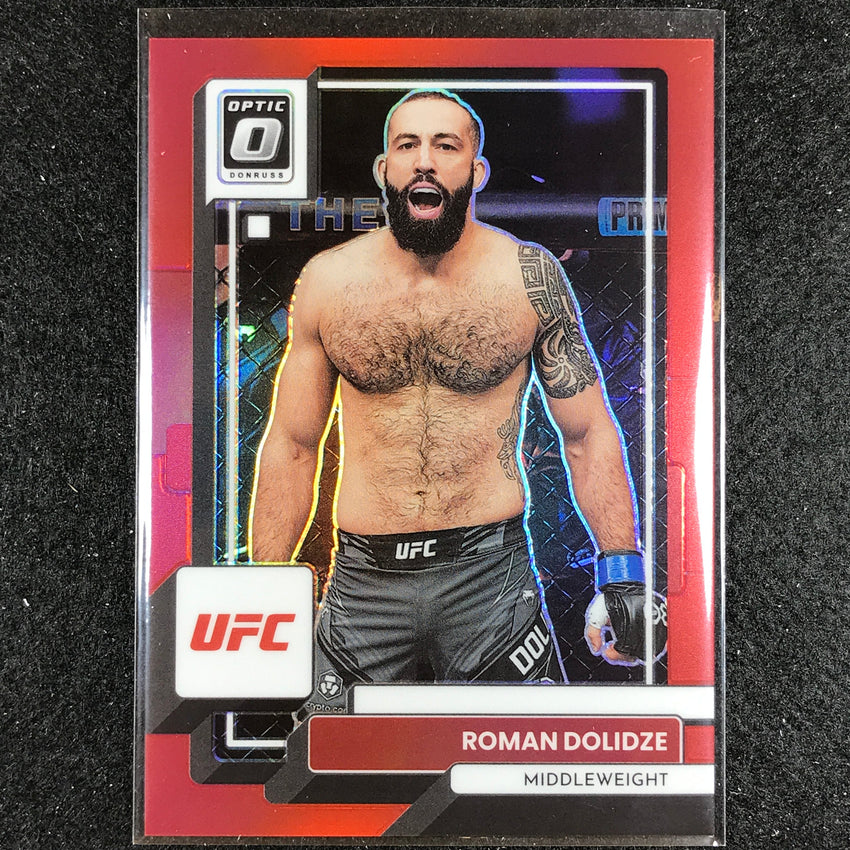2023 Donruss Optic Roman Dolidze Base Red 117/199