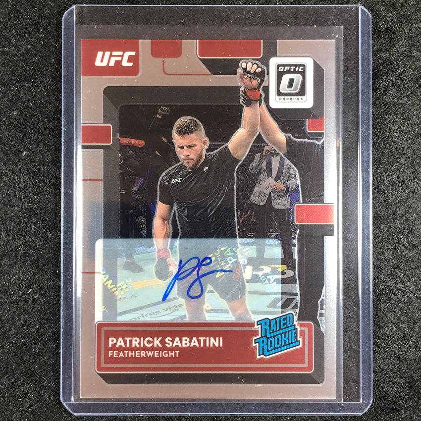 2023 Donruss Optic PATRICK SABATINI Rated Rookie Auto Base #143