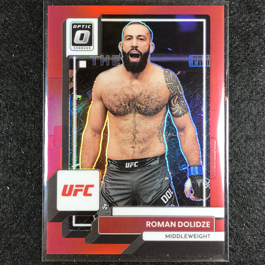 2023 Donruss Optic Roman Dolidze Base Red 143/199