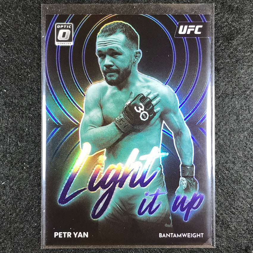 2023 Donruss Optic PETR YAN Light It Up Purple #6