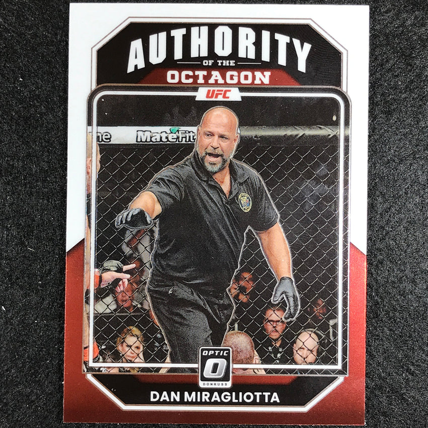 2023 Donruss Optic DAN MIRAGLIOTTA Authority of the Octagon Base #146