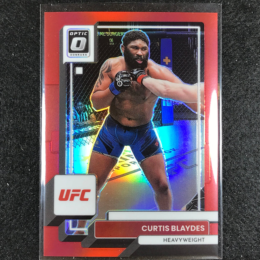 2023 Donruss Optic Curtis Blaydes Base Red 185/199