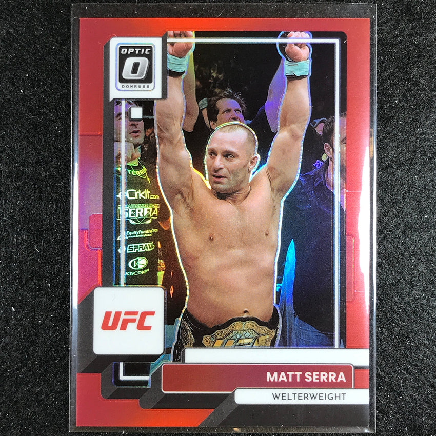 2023 Donruss Optic Matt Serra Base Red 113/199
