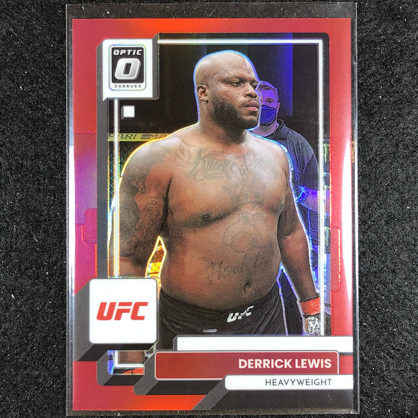 2023 Donruss Optic Derrick Lewis Base Red 63/199