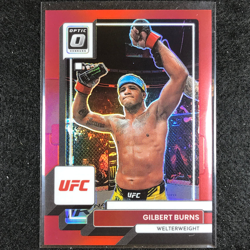 2023 Donruss Optic Gilbert Burns Base Red 18/199
