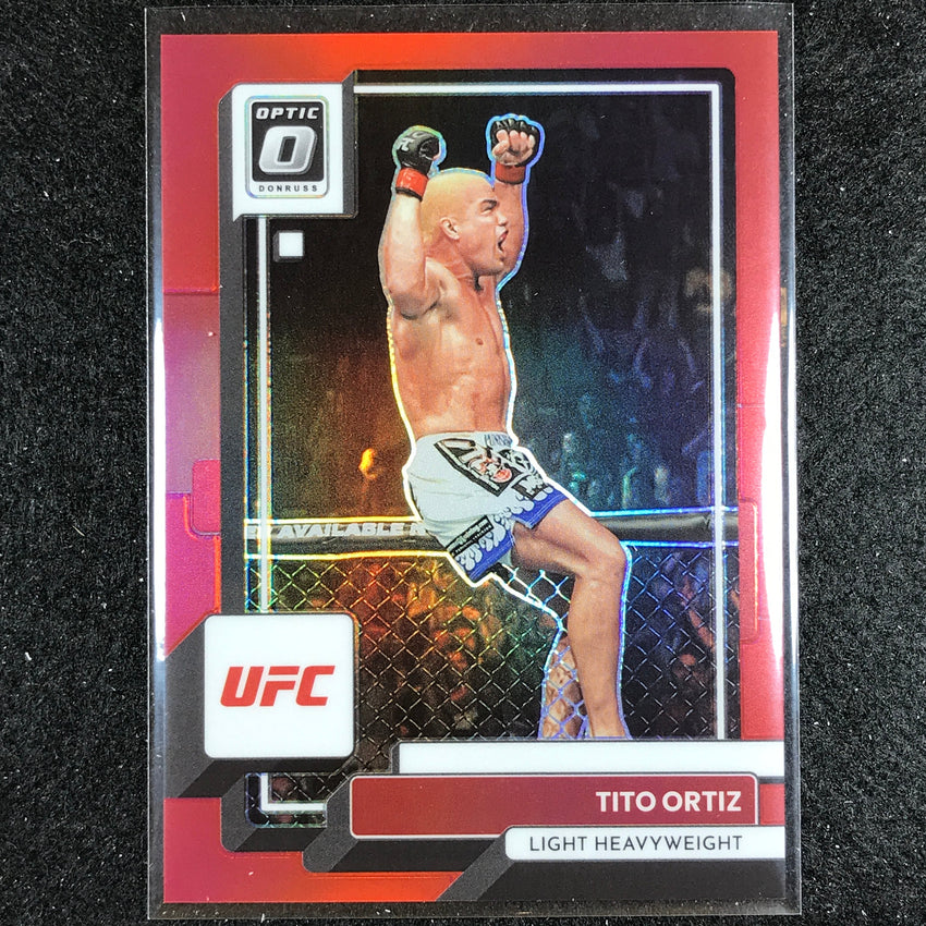 2023 Donruss Optic Tito Ortiz Base Red 17/199
