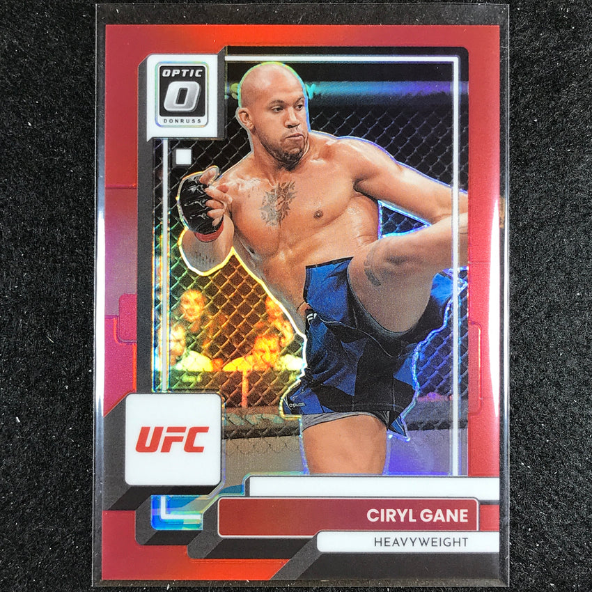 2023 Donruss Optic Ciryl Gane Base Red 184/199