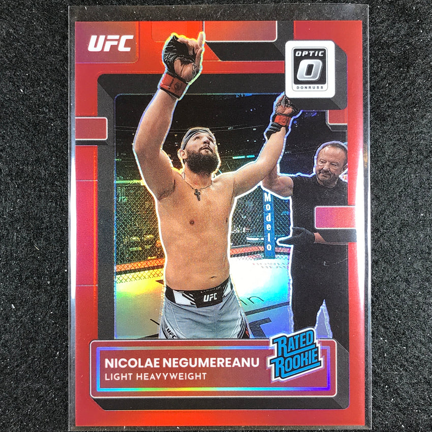 2023 Donruss Optic Nicolae Negumereanu Rated Rookie Red 69/199