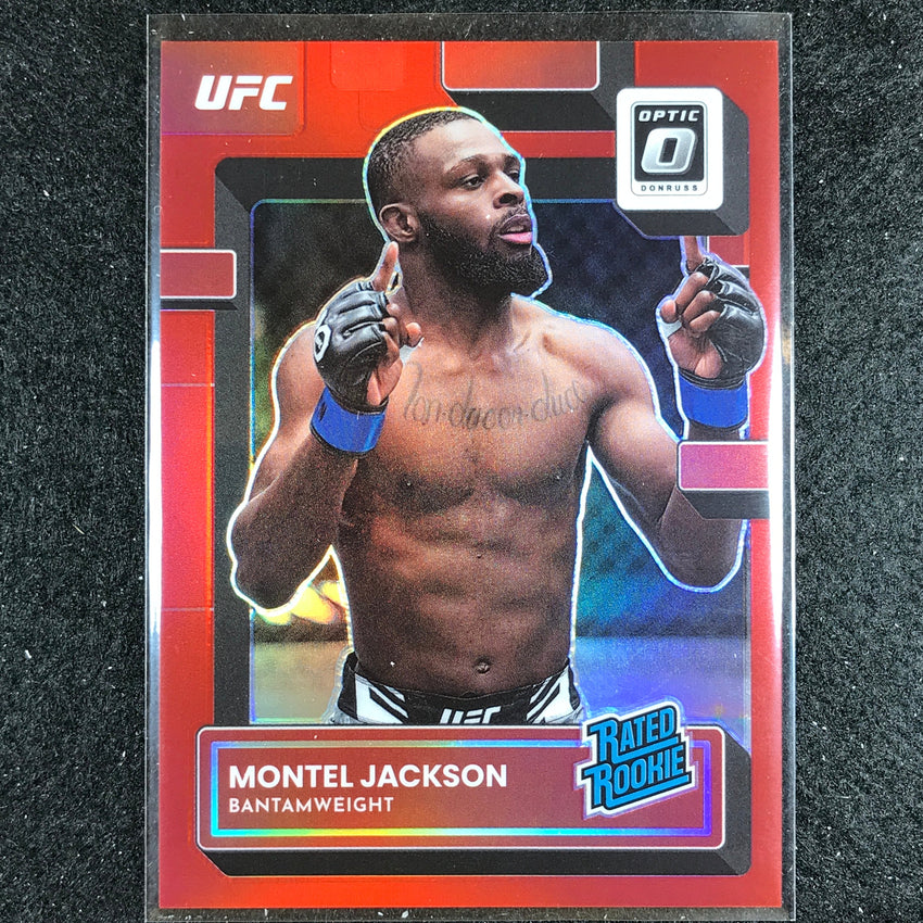 2023 Donruss Optic Montel Jackson Rated Rookie Red 173/199