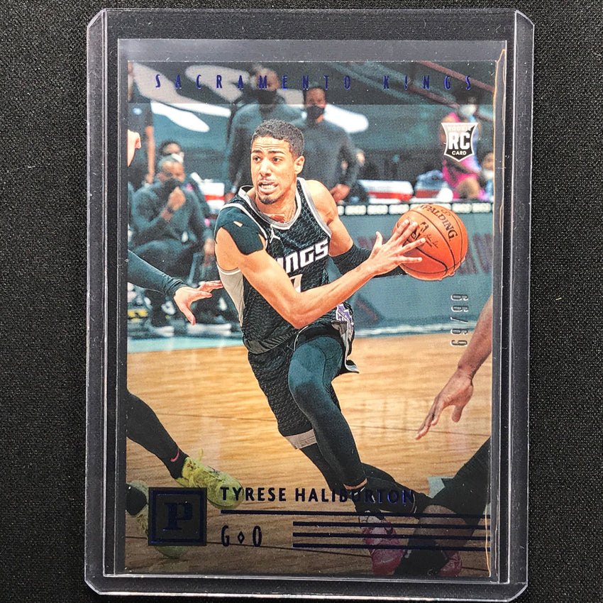 2020-21 Chronicles Tyrese Haliburton Panini Base Rookie Blue 69/99