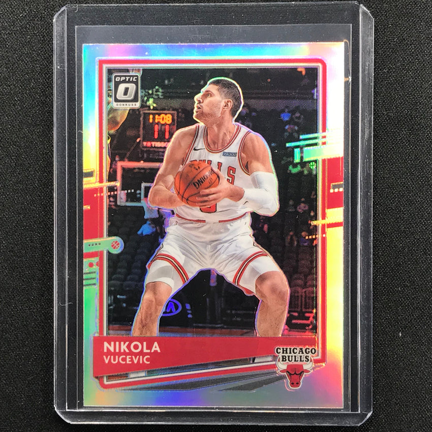2020-21 Chronicles Nikola Vucevic Donruss Optic Traded Silver Holo No 513