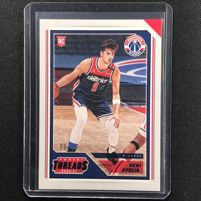 2020-21 Chronicles Deni Avdija Threads Rookie Purple 25/49
