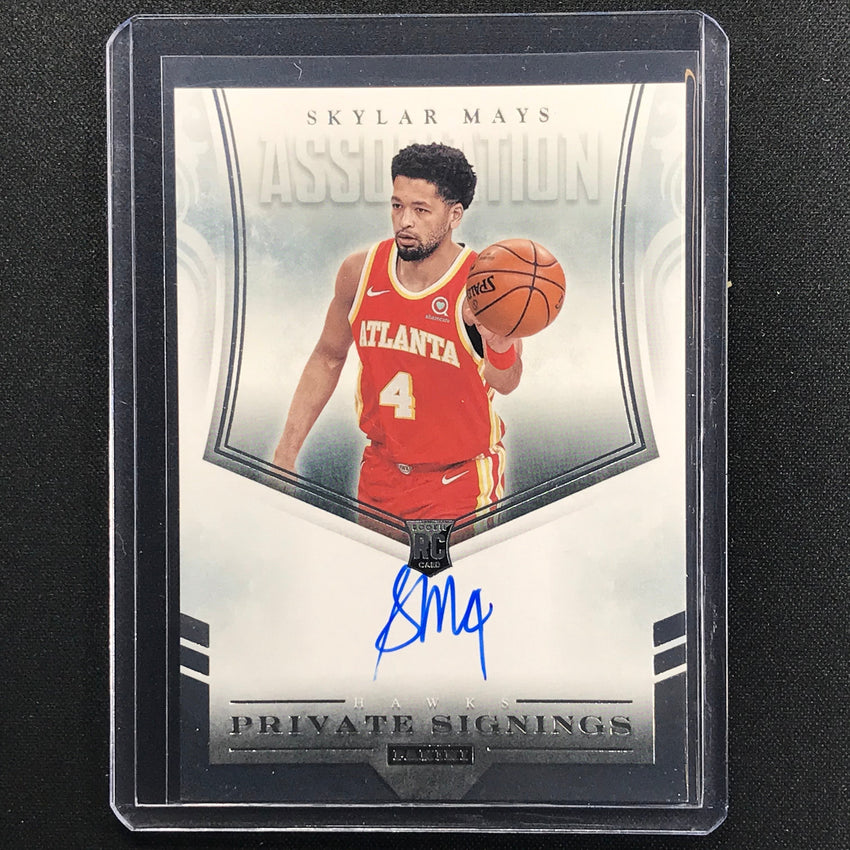 2020-21 Chronicles Skylar Mays Rookie Private Signings Association Auto No Sma B