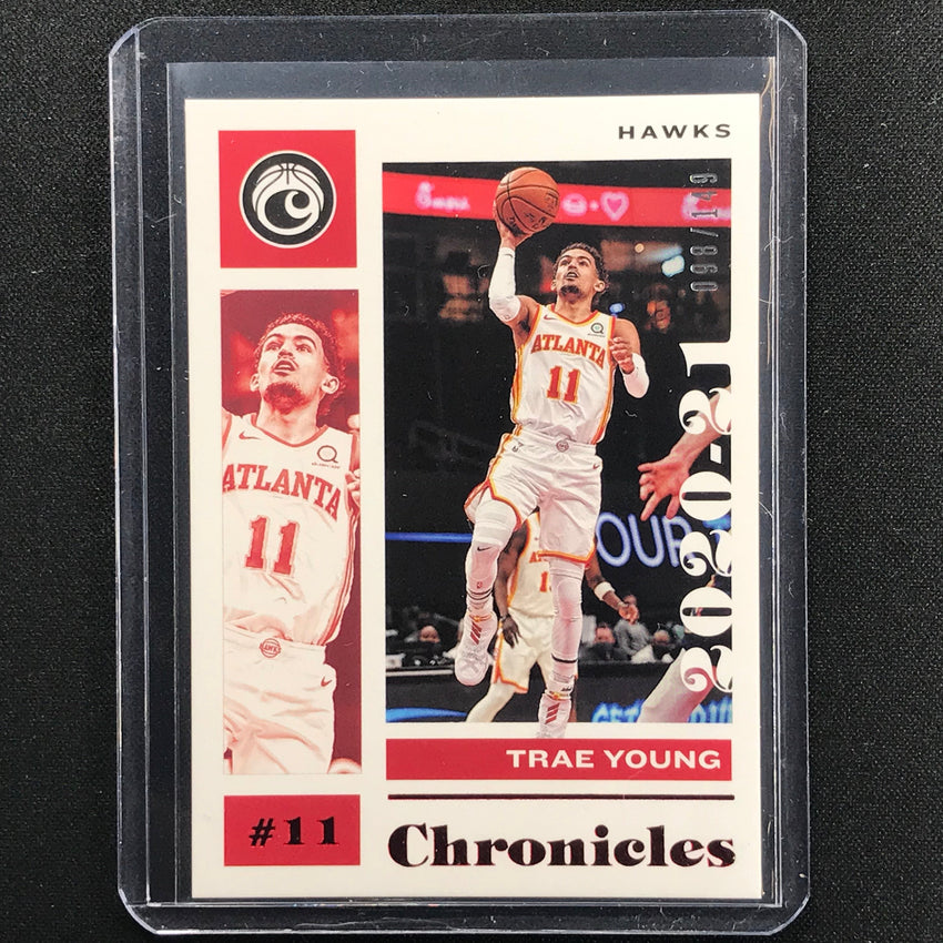 2020-21 Chronicles Trae Young Chronicles Base Red 98/149