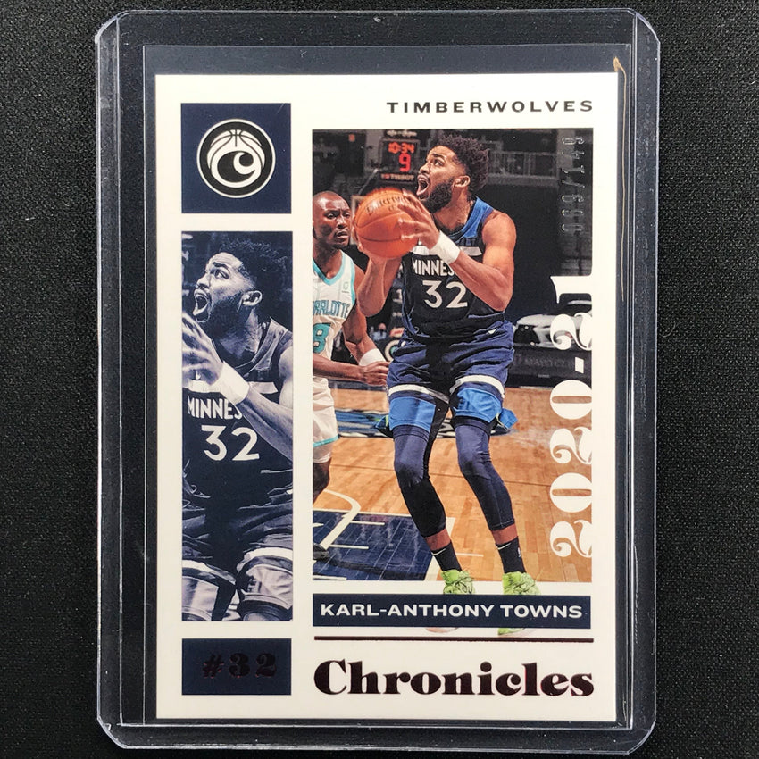 2020-21 Chronicles Karl-anthony Towns Chronicles Base Red 69/149