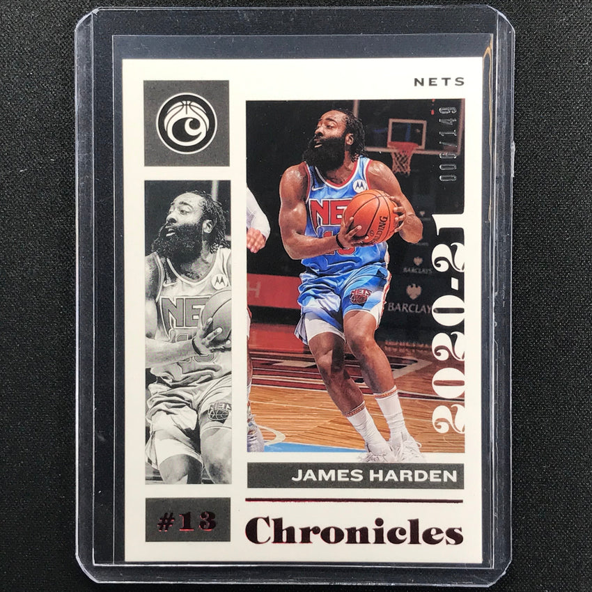 2020-21 Chronicles James Harden Chronicles Base Red 6/149