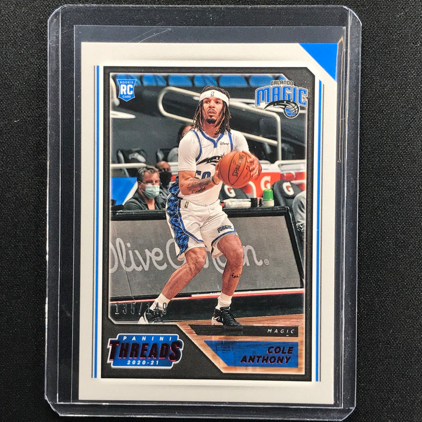 2020-21 Chronicles Cole Anthony Threads Rookie Red 135/149