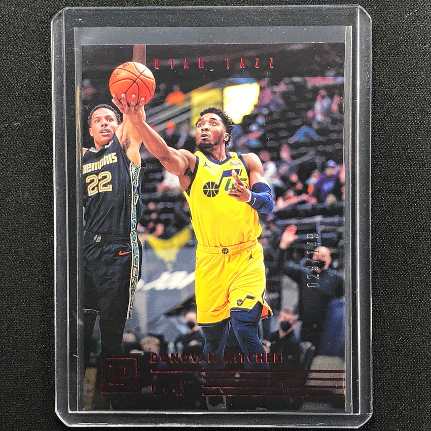 2020-21 Chronicles Donovan Mitchell Panini Base Red 29/149