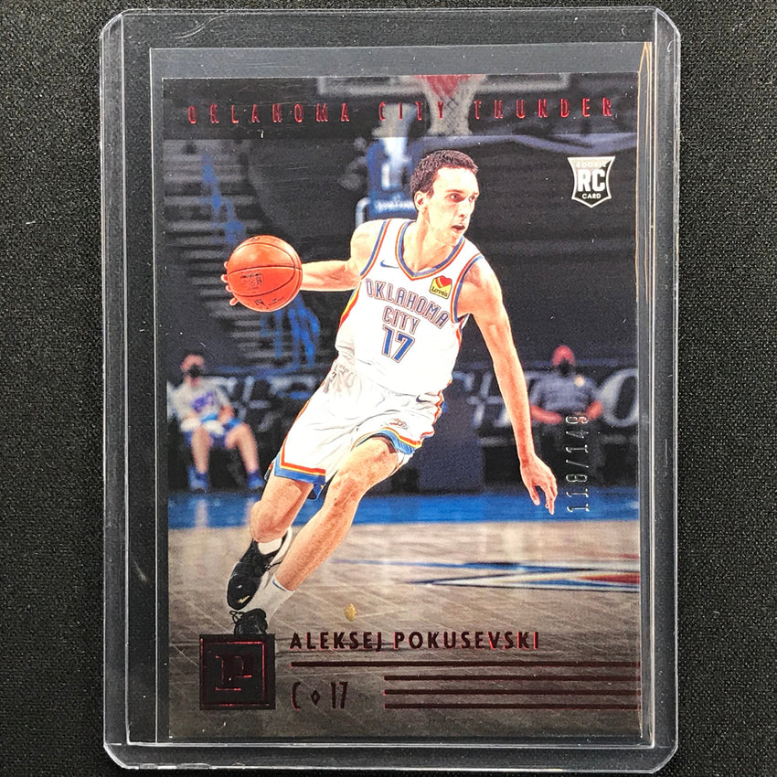 2020-21 Chronicles Aleksej Pokusevski Panini Base Rookie Red 118/149