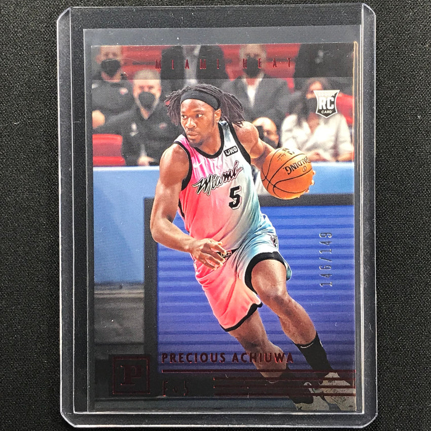 2020-21 Chronicles Precious Achiuwa Panini Base Rookie Red 146/149