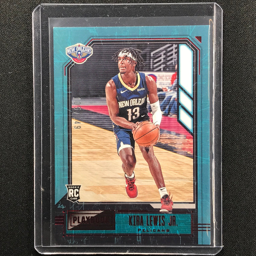 2020-21 Chronicles Kira Lewis Jr. Playbook Rookie Red 105/149