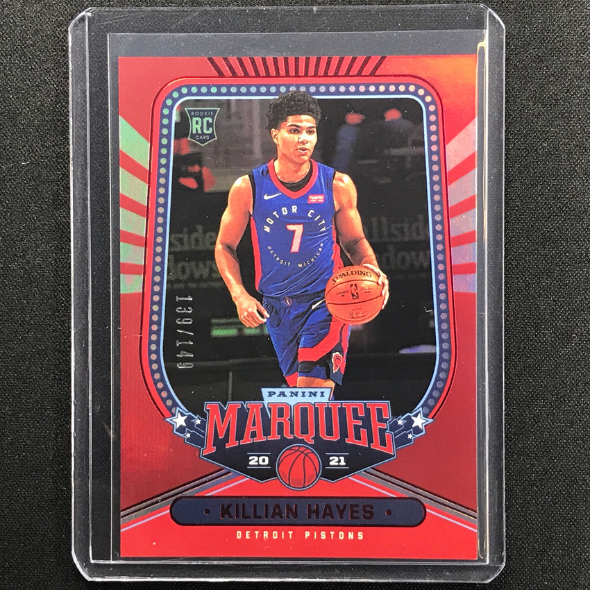 2020-21 Chronicles Killian Hayes Marquee Rookie Red 139/149