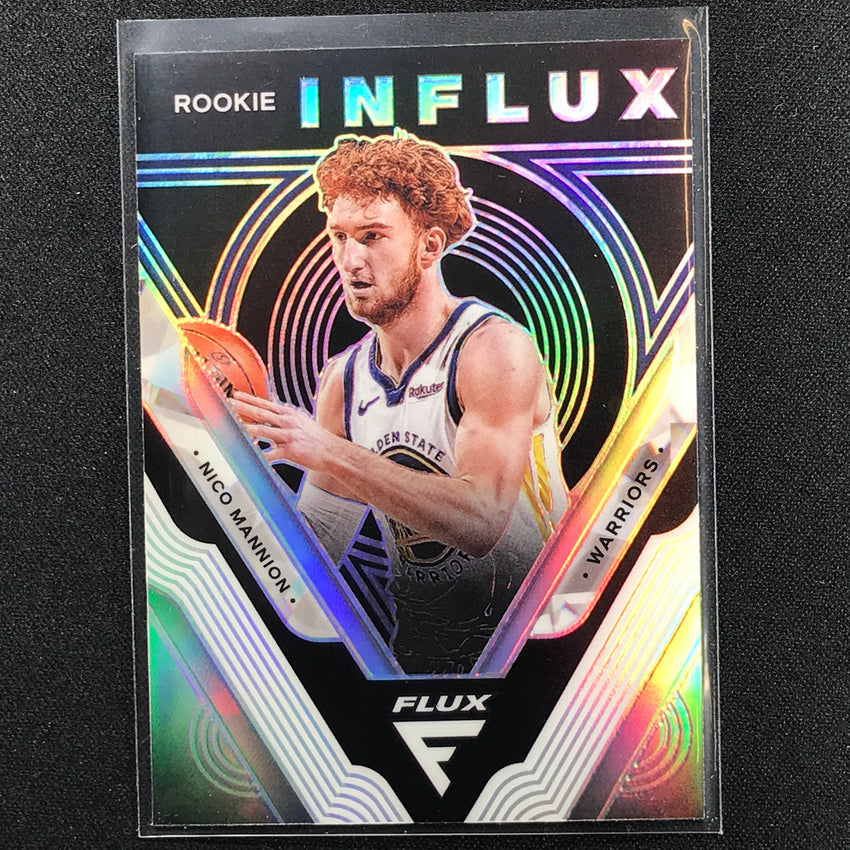2020-21 Flux NICO MANNION Rookie Influx Silver Prizm #29