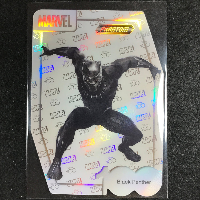 2023 Disney 100 Phantom Marvel Black Panther Disney 100 Die-cut Parallel #65