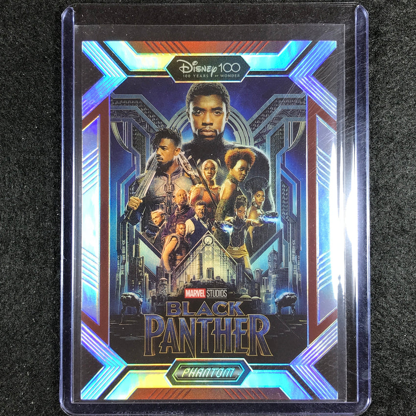 2023 Disney 100 Phantom Marvel Black Panther Poster Silver 93/188