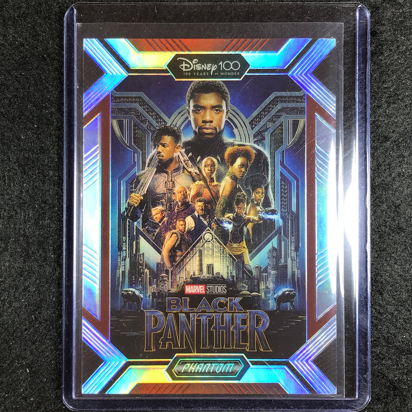 2023 Disney 100 Phantom Marvel Black Panther Poster Silver 110/188