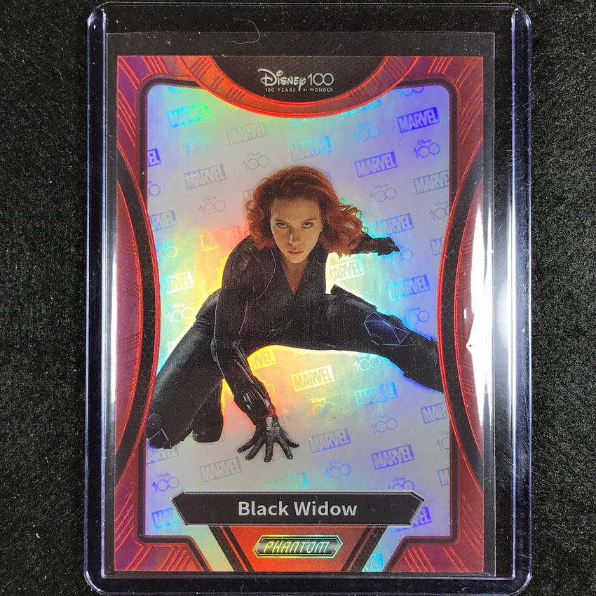 2023 Disney 100 Phantom Marvel Black Widow Red Parallel 34/75
